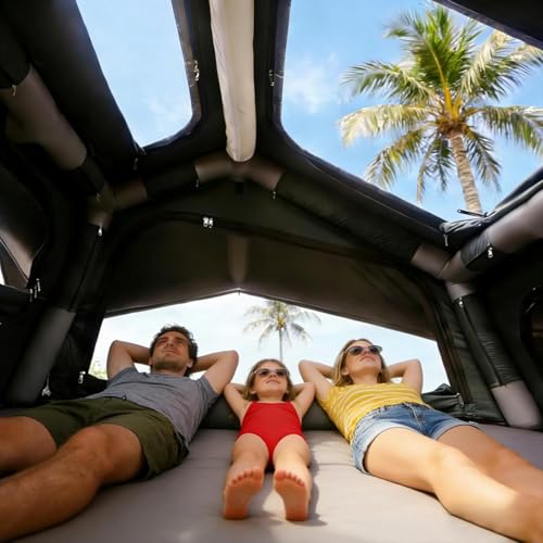 Carpa Inflable para Techo de Auto UNISTRENGH 10 Personas miniatura 4