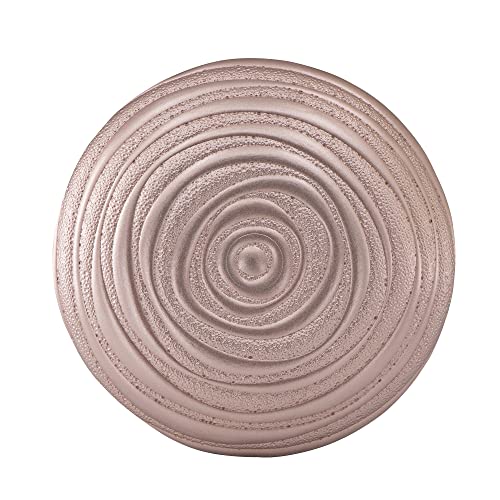 Plato base concéntrico de vidrio púrpura 16" miniatura 3