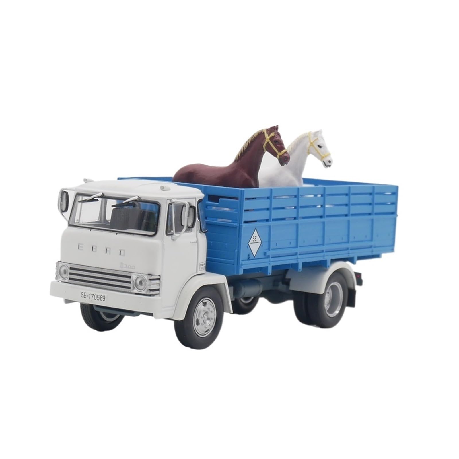 1 43 Per D-700 Ebro Horse Truck Modello Di Auto In Lega Giocattolo In Miniatura Hobby Da Collezione Blu