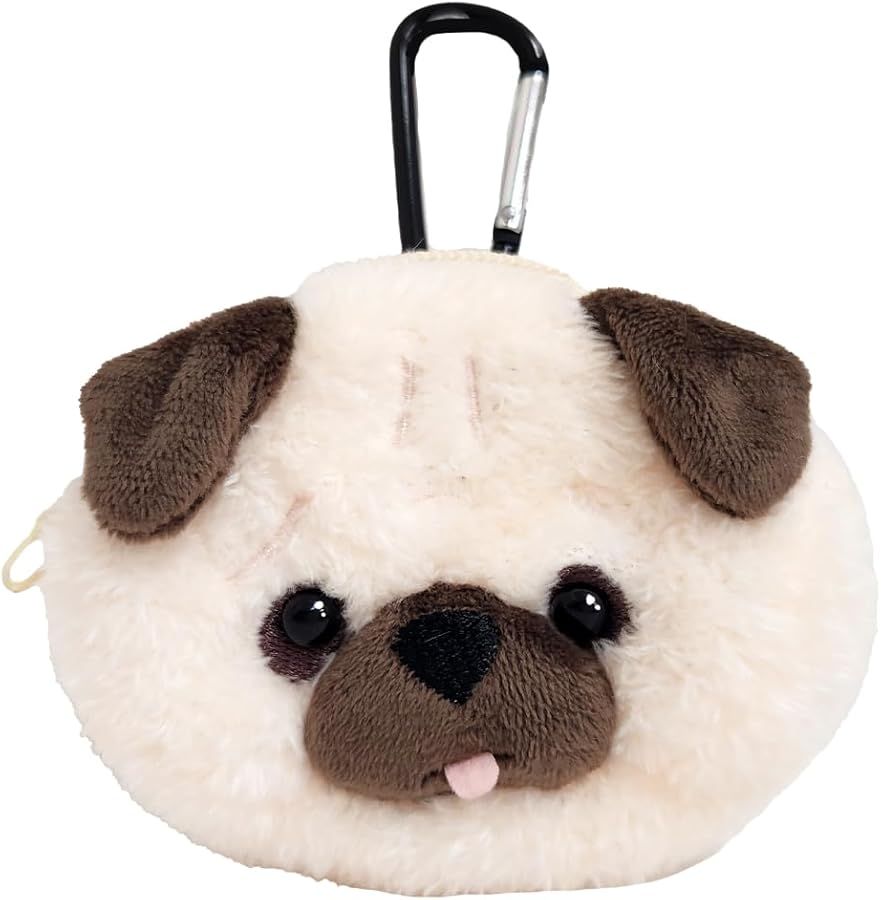 Amazon.co.jp: 【BESTEVER】まある ミニポーチ 犬 パグ Pug 46174