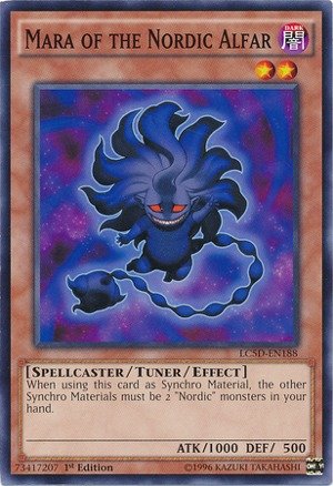 YU-GI-OH! - Mara of The Nordic Alfar (LC5D-EN188) - Legendary Collection 5D's Mega Pack - 1st Edition - Common