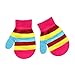 Produktbild catmoew (1-4J SäUgling Baby Süß Streifen Mehrfarbig Warme Handschuhe Winter MäDchen Jungen Heiß Neu Acryl Leichtgewicht Atmungsaktiv Handschuh