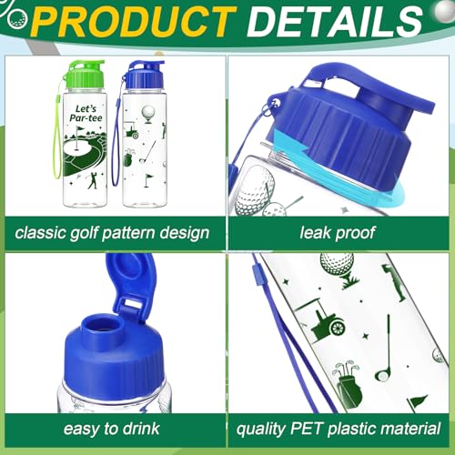 Yiyiring 20 Pcs Golf Water Bottles