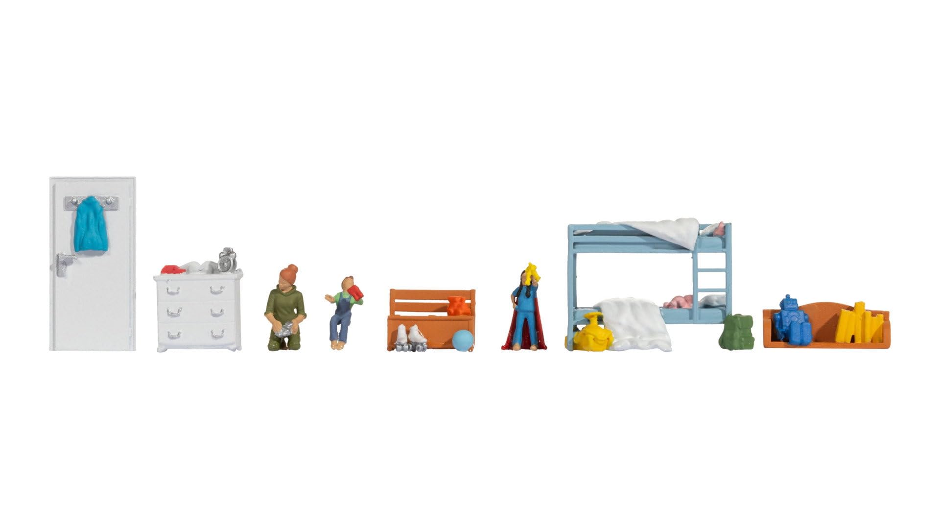 Miniatures chambre d'enfants H0 NOCH pour faire revivre les souvenirs d'enfance