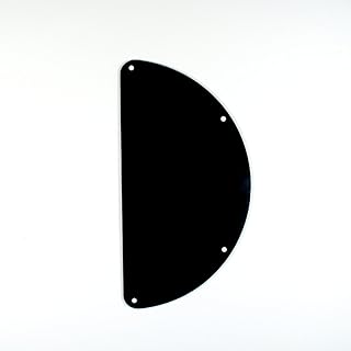 (D86) Guitar Cavity Cover Back Plate For Jazz Bass Precision Bass JB PB BALCK