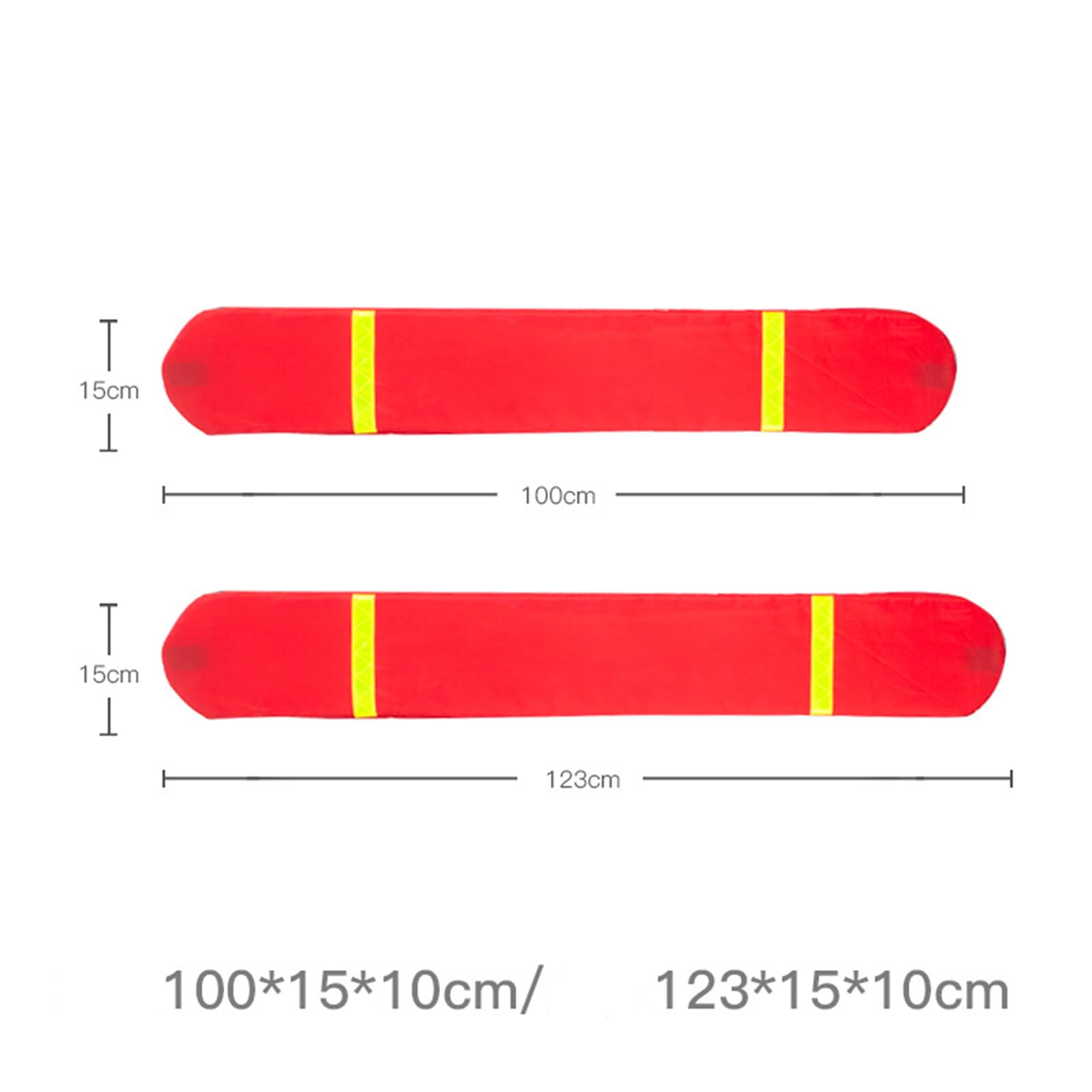 Lifeguard Rescue Tube – Bouée de sécurité imperméable très visible pour la natation en eau libre et le sauvetage d'urgence