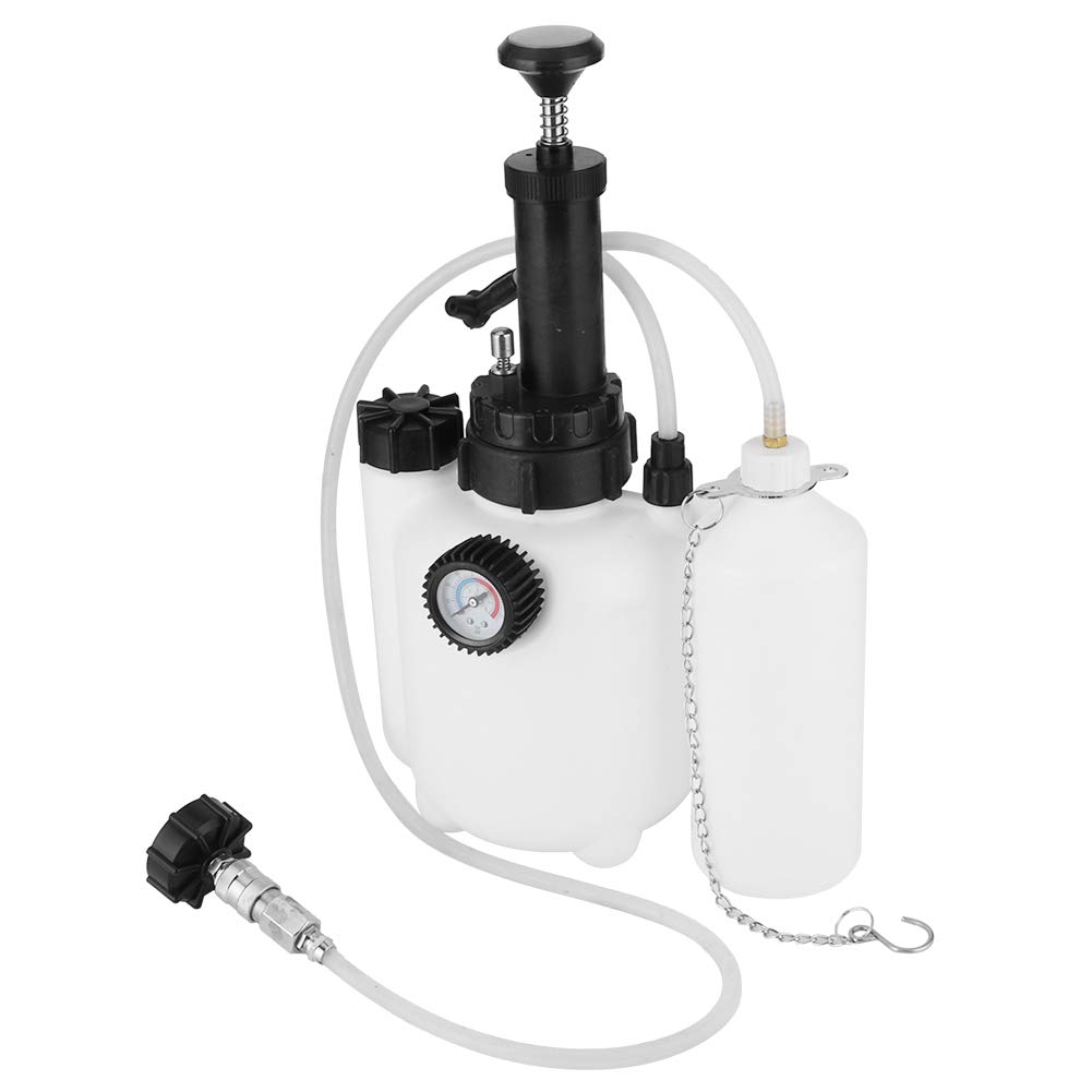 Bleeding Fluid Kit,3L Brake Clutch Fluid Bleeder Tool Kit,Pneumatic Brake Bleeding Tool Bleeding System