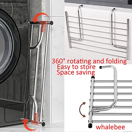 Séchoir mural pliable et étendoir à linge extensible gain de place - 6
