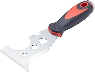 Fit For The Job Grattoir multifonction 13 en 1, décapant de peinture, décapant et grattoir à papier peint, outil professionnel pour peintres et décorateurs pour un retrait rapide de la peinture et du