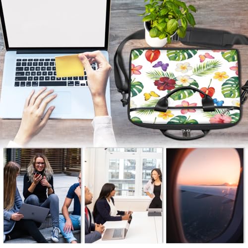 Maletín para portátil 15 pulgadas con diseño Tropical miniatura 6