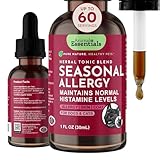 Animal Essentials Seasonal Allergy Treatment for Dogs - Liquid Herbal Support for Dogs & Cats, Wellness Supplement for Sensitive Skin & Seasonal Comfort, Licorice Tincture, 100% Organic - 1 fl oz