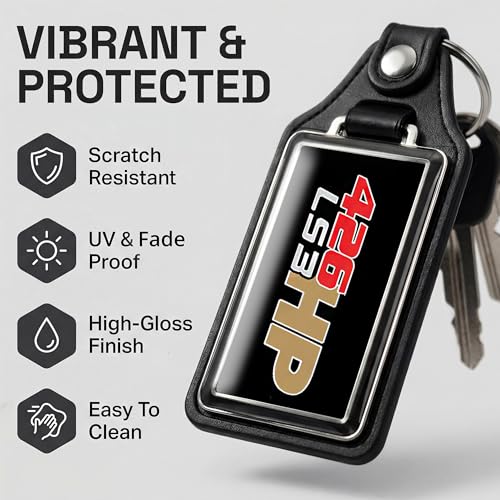 Image of Brotherhood Car Key Chain for Camaro - Classic Models Keychain for Men and Women Gift Key Ring - -