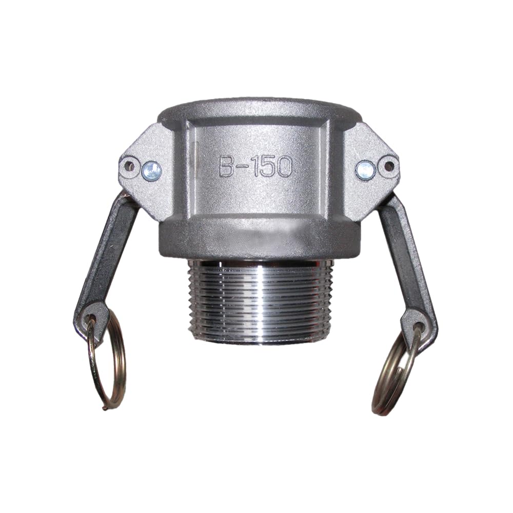Camlock Aluminium Type B - BSP Thread - Cam & Groove Quick Coupling - 3/4" to 4" (3/4 Inch)
