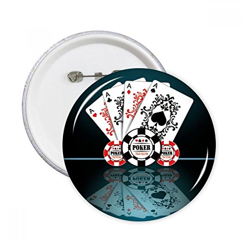 Décoration de cadeau originale avec ce badge bouton chips multicolore