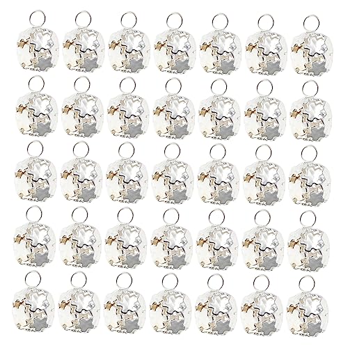 Beatifufu Bell Headdress Bells Tiny Chime Gold Dog Iron DIY Party Decorative Key Chain Pendants