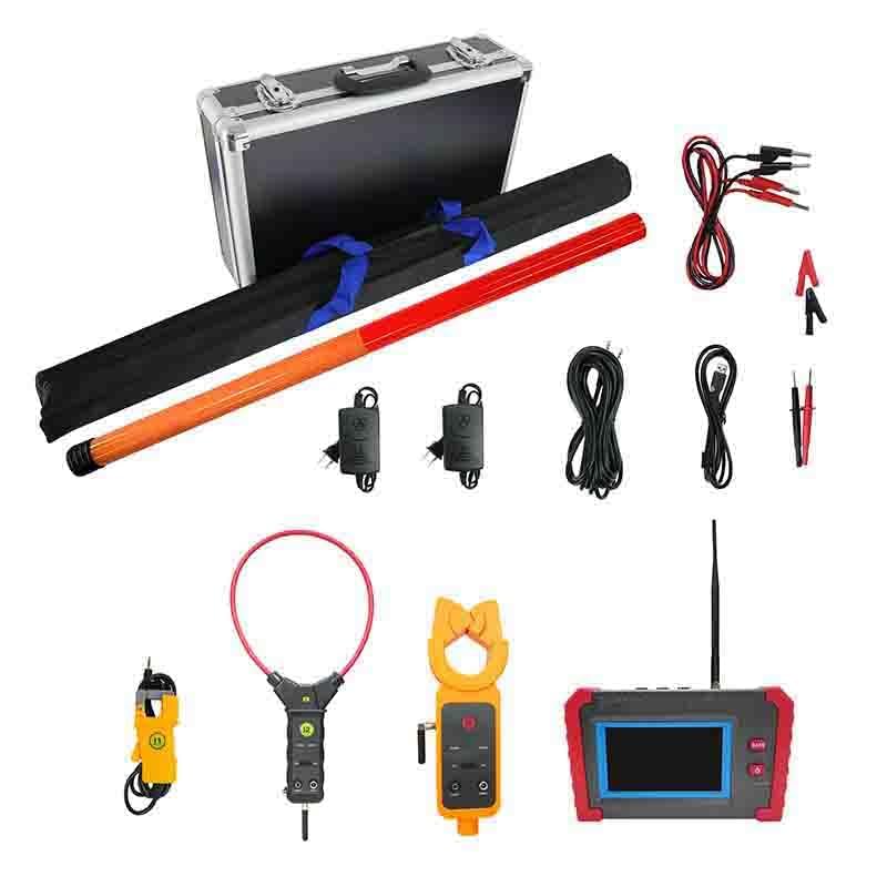 Multifunctional High Low Voltage CT Turn Ratio Tester Transformer Current Variable Ratio Meter with Primary High Voltage 800A Primary Flexible 3000A Secondary 0.00mA～5A Variable Ratio 1～9999
