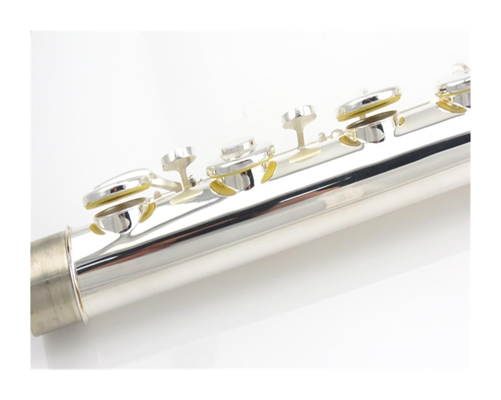 Flauto Strumento per contrabbasso flauto con corpo in rame bianco tono C. Flauto basso