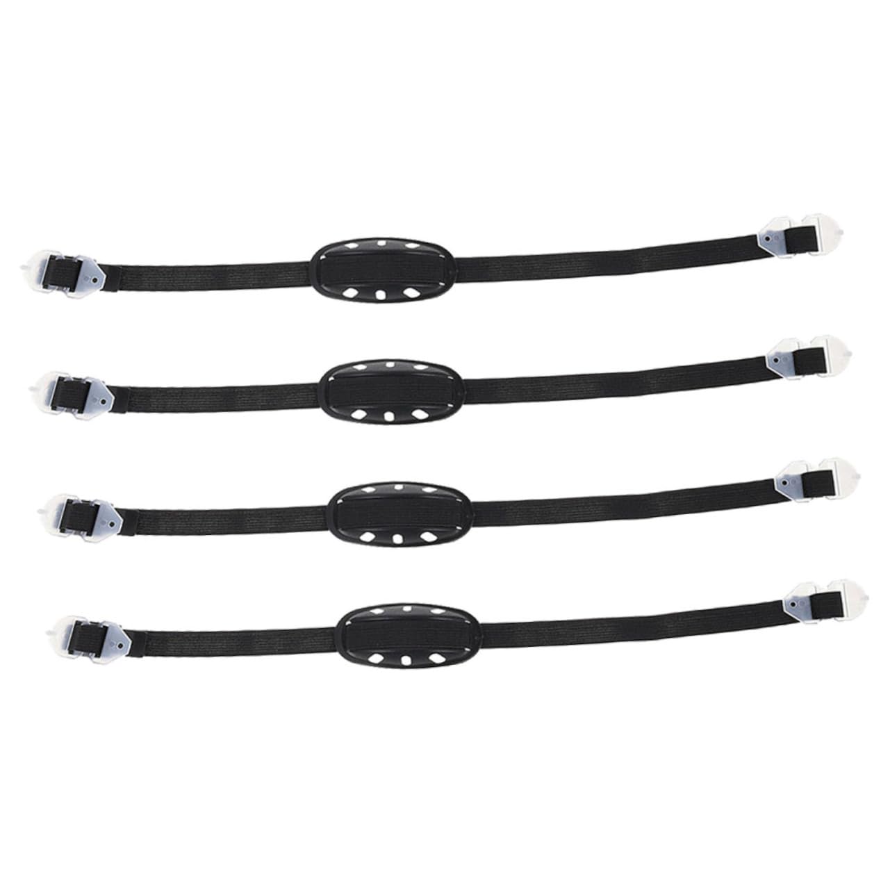 Angoily 4pcs Helmet Chin Strap Chin Protector for Hard Hat Adjustable Strap Cover Safety Helmet Accessory