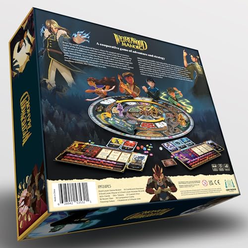 Weirdwood Manor Cooperative Board Game of Adventure & Strategy miniatura 2