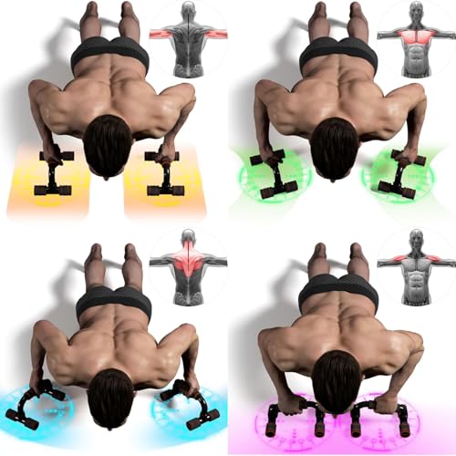 Image of SKYCELL Push Up Bar for Home Workout: Enhance Your Chest & Arm Strength [Capacity:120 KG] | Push up Stand for Home Gym with Non-Slip & Comfortable Grip | Home Gym Eqipement for Men & Women