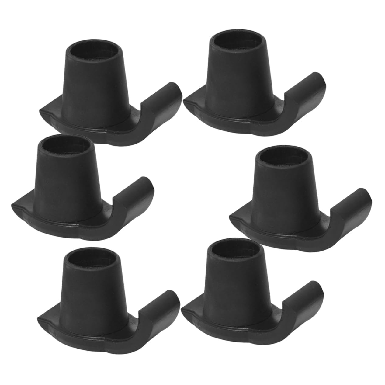 CALLARON 6pezzi Sci Walker Anti-sliding Glides in Nylon di Sci Portatili Antiscivolo per Piedini di Walker Accessori Protezione Sottobicchieri per Superfici Bagnate