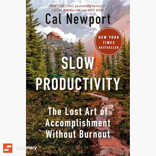 Slow Productivity by Cal Newport - Book Summary