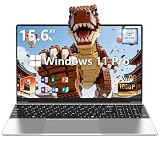 HILLSUSU 2026 Windows 11 Pro Business Laptop Computer, 15.6' FHD IPS, 8GB RAM 256GB SSD, Office Included, Core M3 (Beats N4000), Lightweight Portable, Ideal for Students & Business