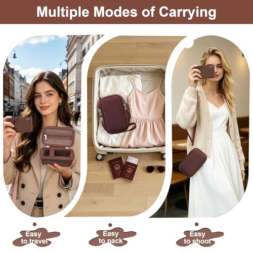Funda rígida para cámara Sony ZV-1 color marrón miniatura 3