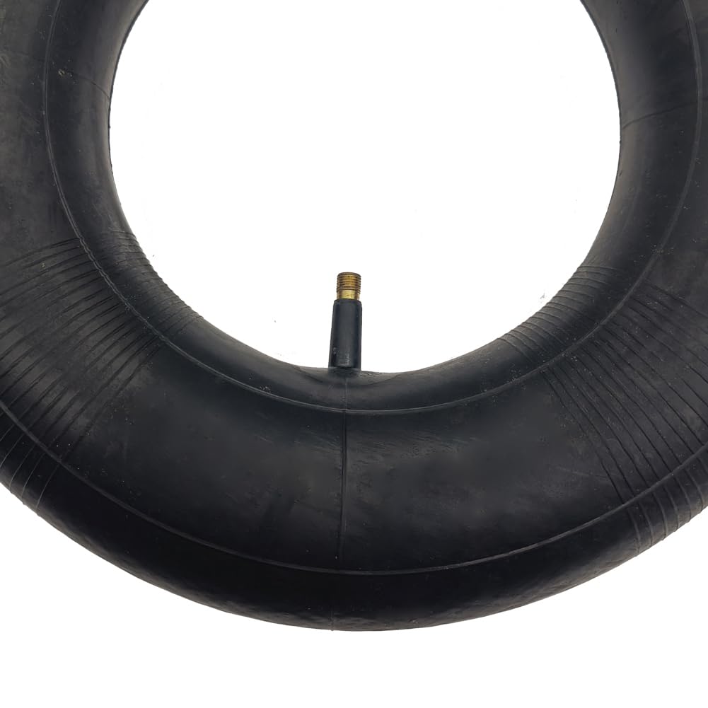 Confezione da 2 camere d'aria 4.10/3.50-6 (13 x 4.00-6) con stelo valvola diritta TR13, ricambio resistente per camion a mano, carriole, tosaerba, utility, per ruote