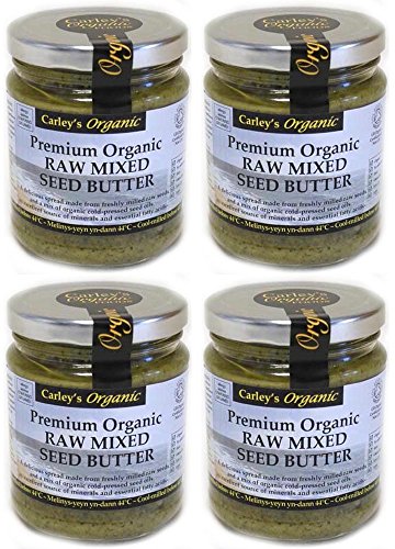(4 PACK - Carley's - Org Raw Mixed Seed Butter | 250g | 4 PACK BUNDLE