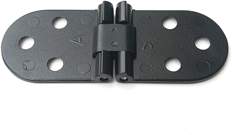 4PCS Flip Hinges Round Edge 180 Degree Zinc Alloy Hinge with Screws, Folding Table Cabinet Wardrobe Doors Timber Wooden Box