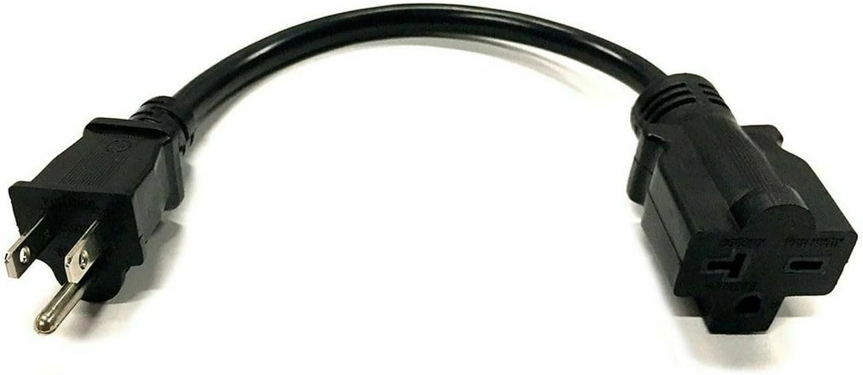 NEMA 5-15P to 6-20R adapter cable for Level 1 charging.