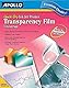 Apollo Transparenzfolie für Tintenstrahldrucker, für Hewlett-Packard, 50 Blatt/Packung (VCG7031S)