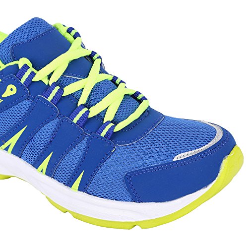 Buy AXONZA Men's Running Sports ShoesUK/India 6 Blue Green at Amazon.in