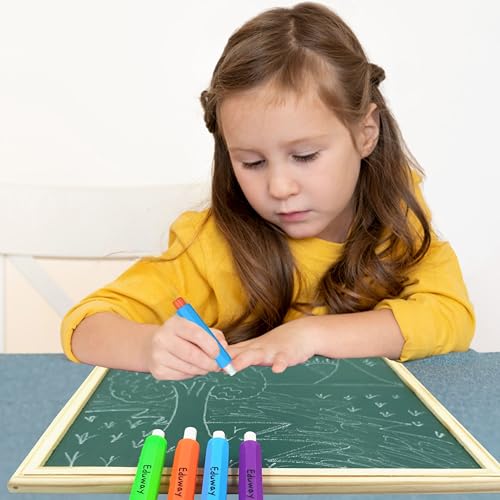 Image of Eduway Multi Color Chalk Holder (Pack Of 16) For Black Board /Chalkboard | Perfect for Kids & Teacher| Non-Toxic & Oil Pastel Holder | Dustless Chalk Holder Pen for School & Classroom |(Assorted Color)
