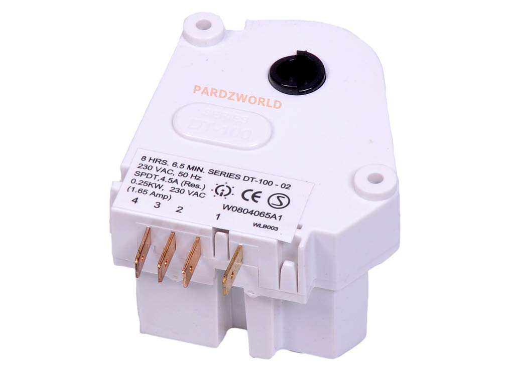 PARDZWORLD Refrigerator Defrost Timer-08 Hours 6.5 Mins Suitable for BPL Frost Free Refrigerators Only(Match & Buy). PARDZWORLD Refrigerator Defrost Timer-08 Hours 6.5 Mins Suitable for BPL Frost Free Refrigerators Only(Match & Buy).