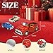AGSIXZLAN Little Red Truck Toy for Toddlers 2 3 4 5 6 7 8 Year Old Boys Girls,1:32 Alloy Toddlers Car Toy Driveable,Car Door Can Open,Toy Trucks for Kids Easter Christmas Birthday Gifts