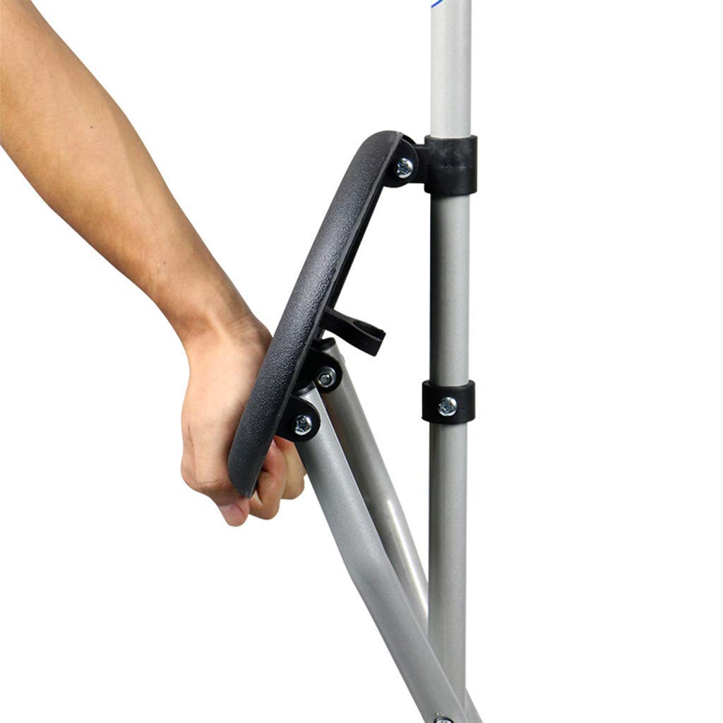 Taboret z trzciny cukrowej, laska w średnim wieku, kijek do chodzenia dla starców, stop aluminium antypoślizgowy ultralekki przenośny, ergonomiczny uchwyt w kształcie litery T, czarny beautiful