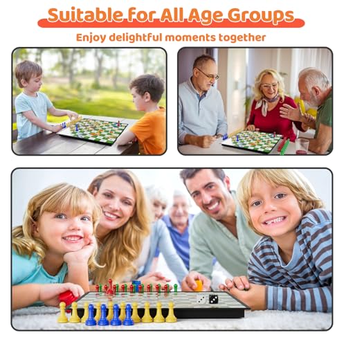 Set de Juegos de Mesa Magnéticos 3 en 1 para Niños y Adultos miniatura 3