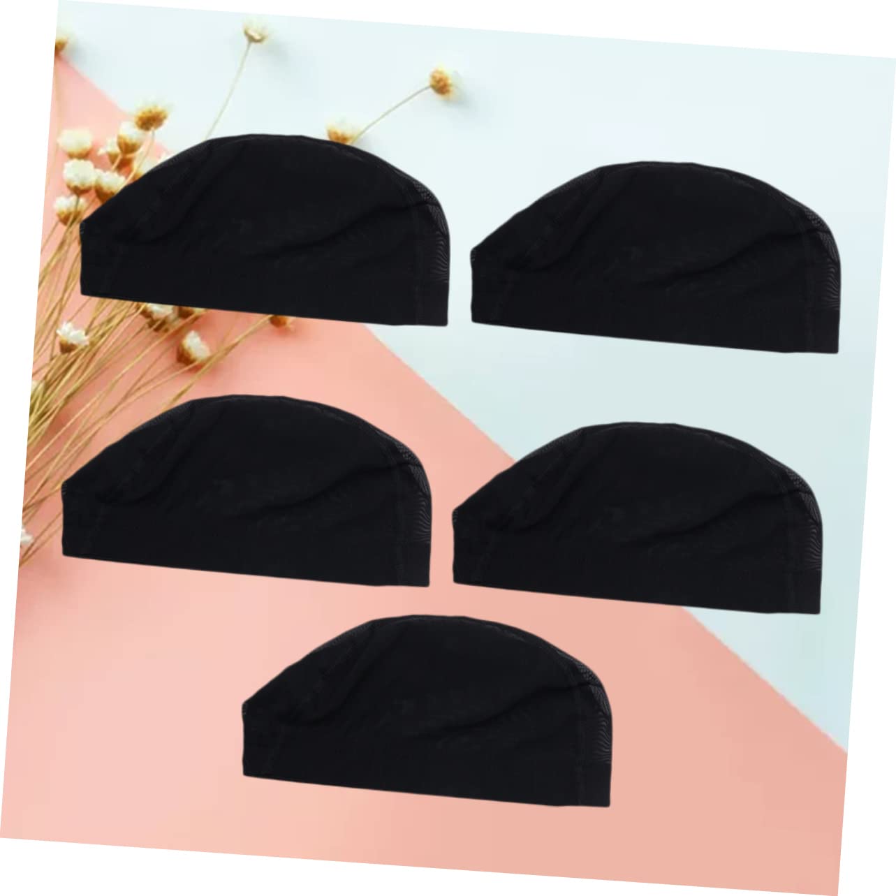 MAGICLULU 10 Piezas red para el cabello peluca hair topper Red elástica para pelucas redecillas elásticas tapa de cúpula elástica tapas de fijación de peluca arreglar gorras de peluca Hazme