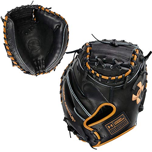 Under Armour UAFGGP2-CMBK/CARRHT UA Genuine Pro 2.0/34.00″ / Catching Mitt (C) / Rht Available Colors: Black-Carmel BK/CAR RHT