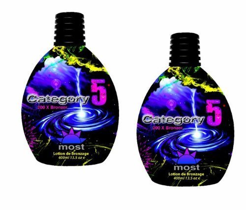 Lot 2 Most Products CATEGORY 5 200X Bronzer Tanning Lotion - 13.5 oz. by most prodcuts