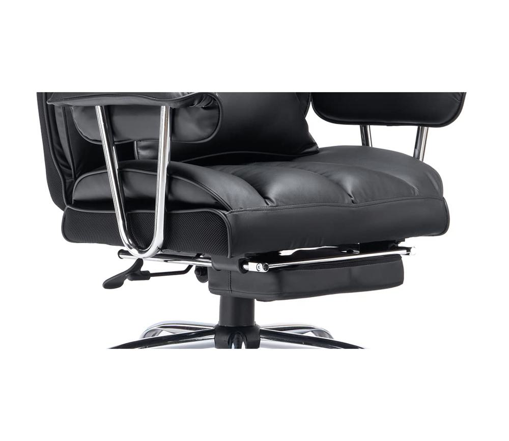 Amazon.com: Efomao Big and Tall Office Chair with Foot Rest 400LBS