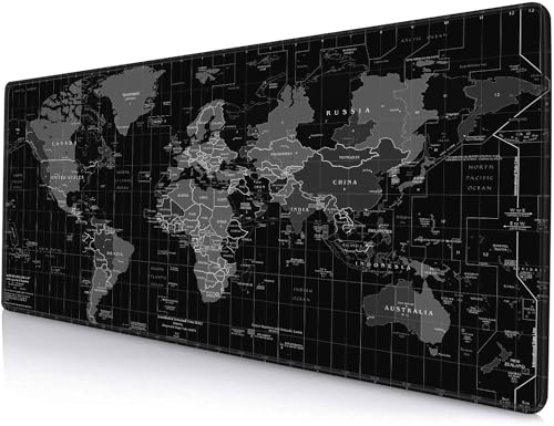 SANWUMIAN Large Gaming Mouse Pad with Stitched Edges, Desk...