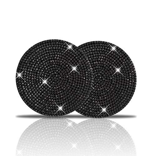 2 Pack Posavasos para Carro, Inserto Universal Negro miniatura 4