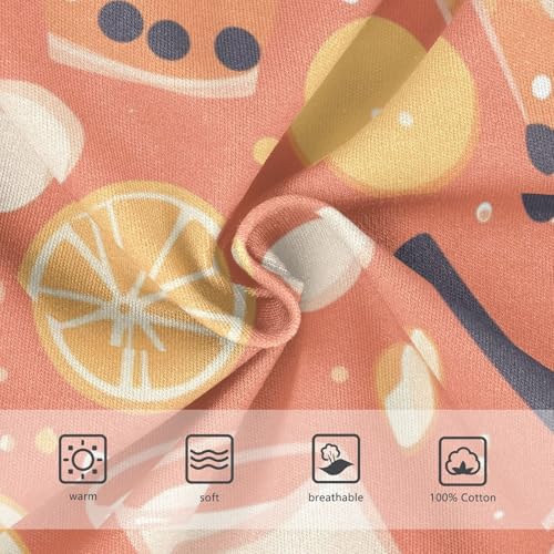 KLL Bubble Tea Pattern Toddler Boy Soft Briefs Breathable Undies3