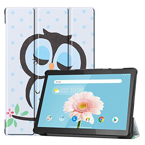 Gylint Lenovo Tab M10 Hd Tb-X505F Case, Smart Case Trifold Stand Slim Lightweight Case Cover For Lenovo Tab M10 Hd Tb-X505F Tb-X505L / Lenovo Tab M10 10.1'' (Tb-X605F) Owl #TOP23