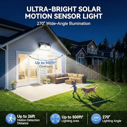 Motion Sensor Security Lights Wireless