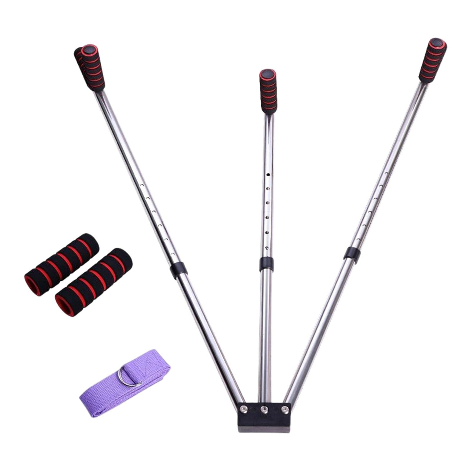 CALADNIS 3 Bar Leg Stretcher Equipment Leg Split for Ballet Gymnastics 6 Holes-image-30