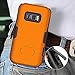 Wireless PROTECH Case with Clip Compatible with Samsung Galaxy XCover FieldPro Phone Model SM-G889 Heavy Duty Rotating Belt Clip Holster and Durable Slim Protective Case Combo with Kickstand (Orange)